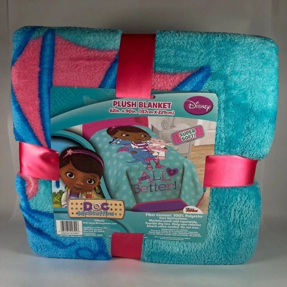 Disney - Doc McStuffins - All Better - Toddler throw blanket
